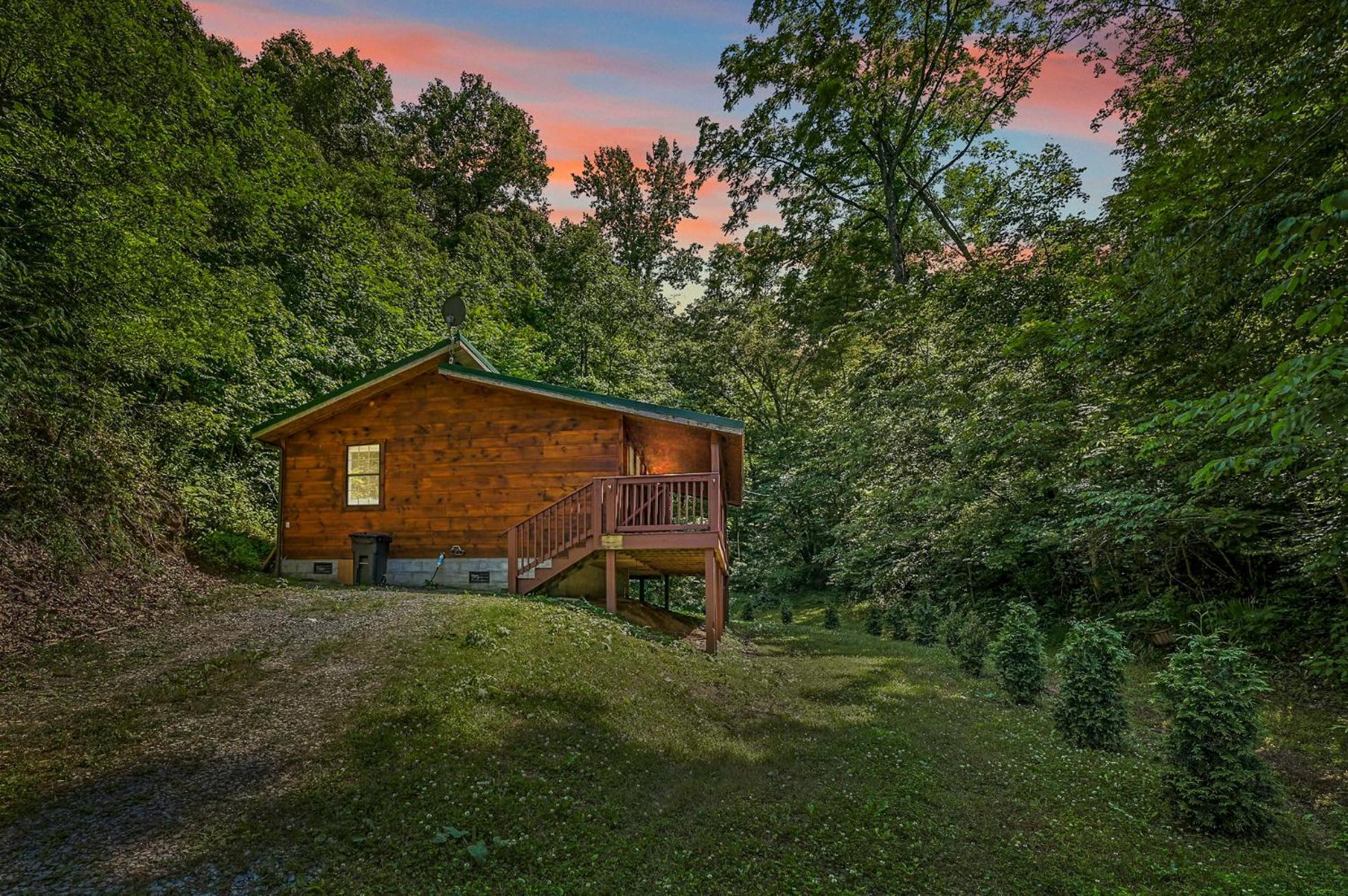 Smoky Mountains Hut Tub Cabin Dog Friendly Sevierville Eksteriør billede