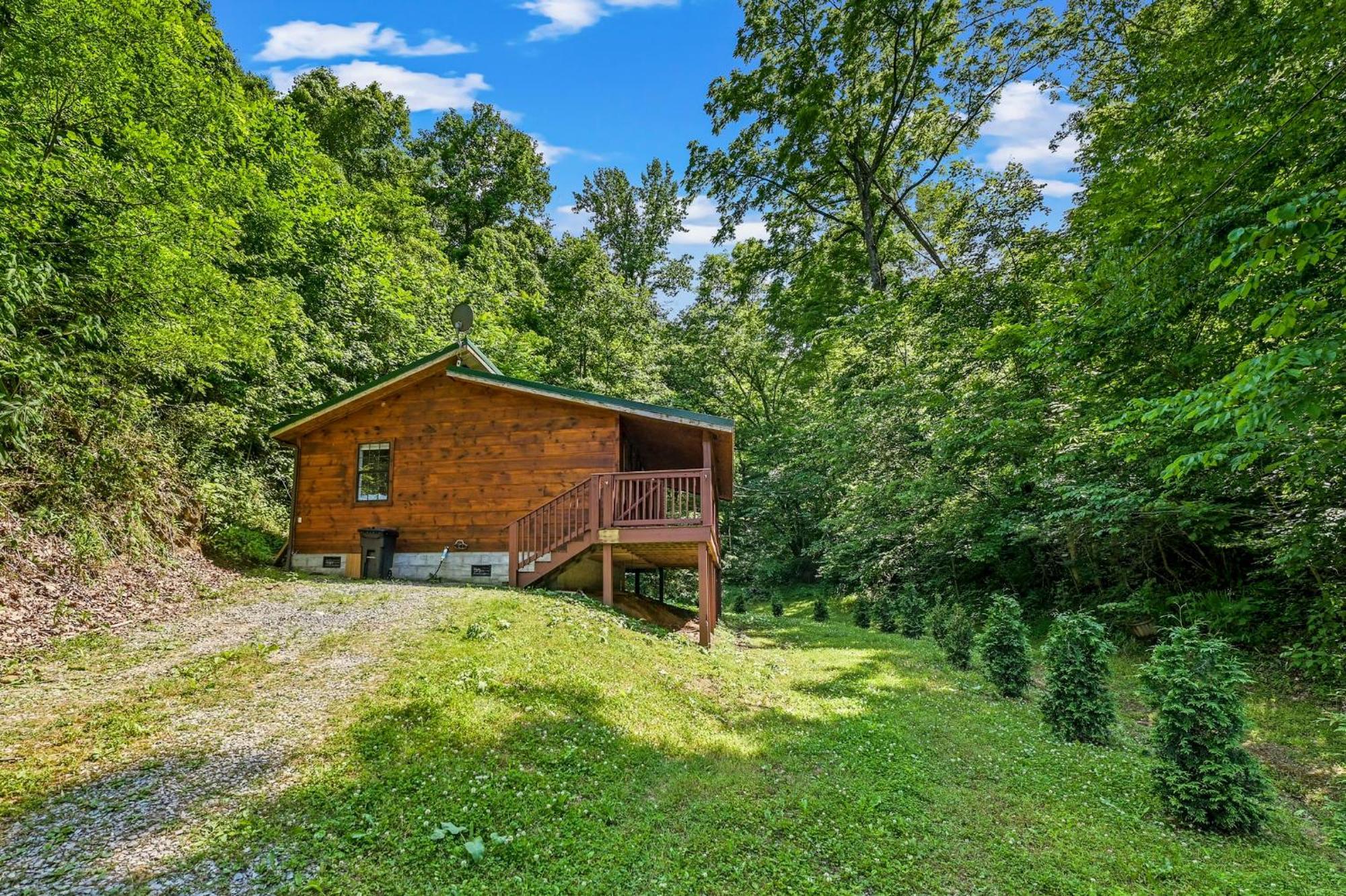 Smoky Mountains Hut Tub Cabin Dog Friendly Sevierville Eksteriør billede