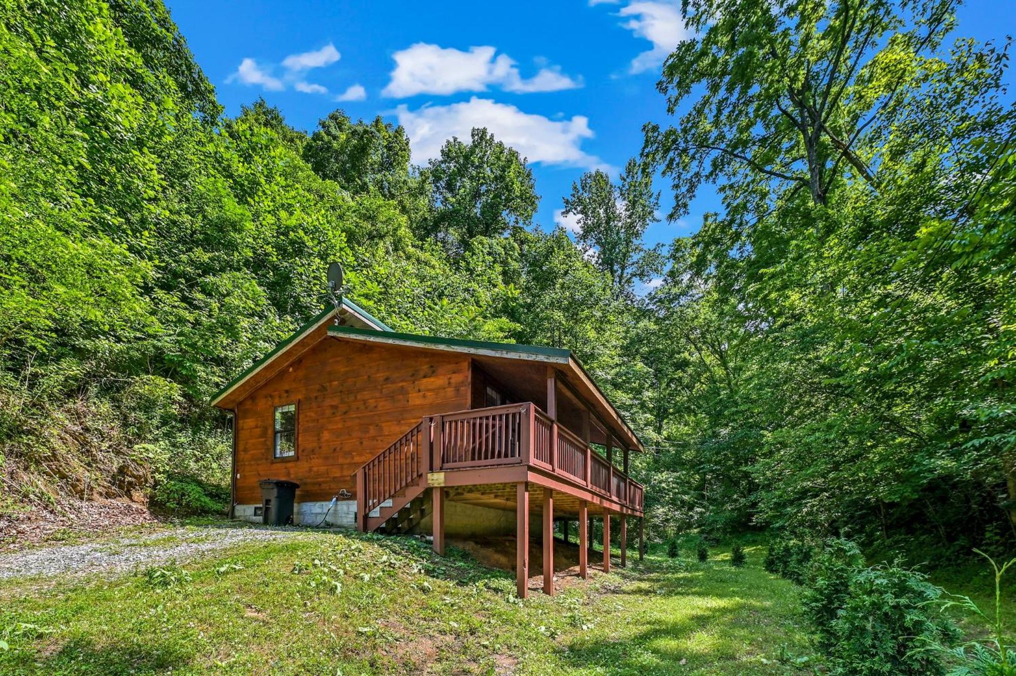 Smoky Mountains Hut Tub Cabin Dog Friendly Sevierville Eksteriør billede